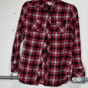 OP Flannel Flannel-- Red & Black